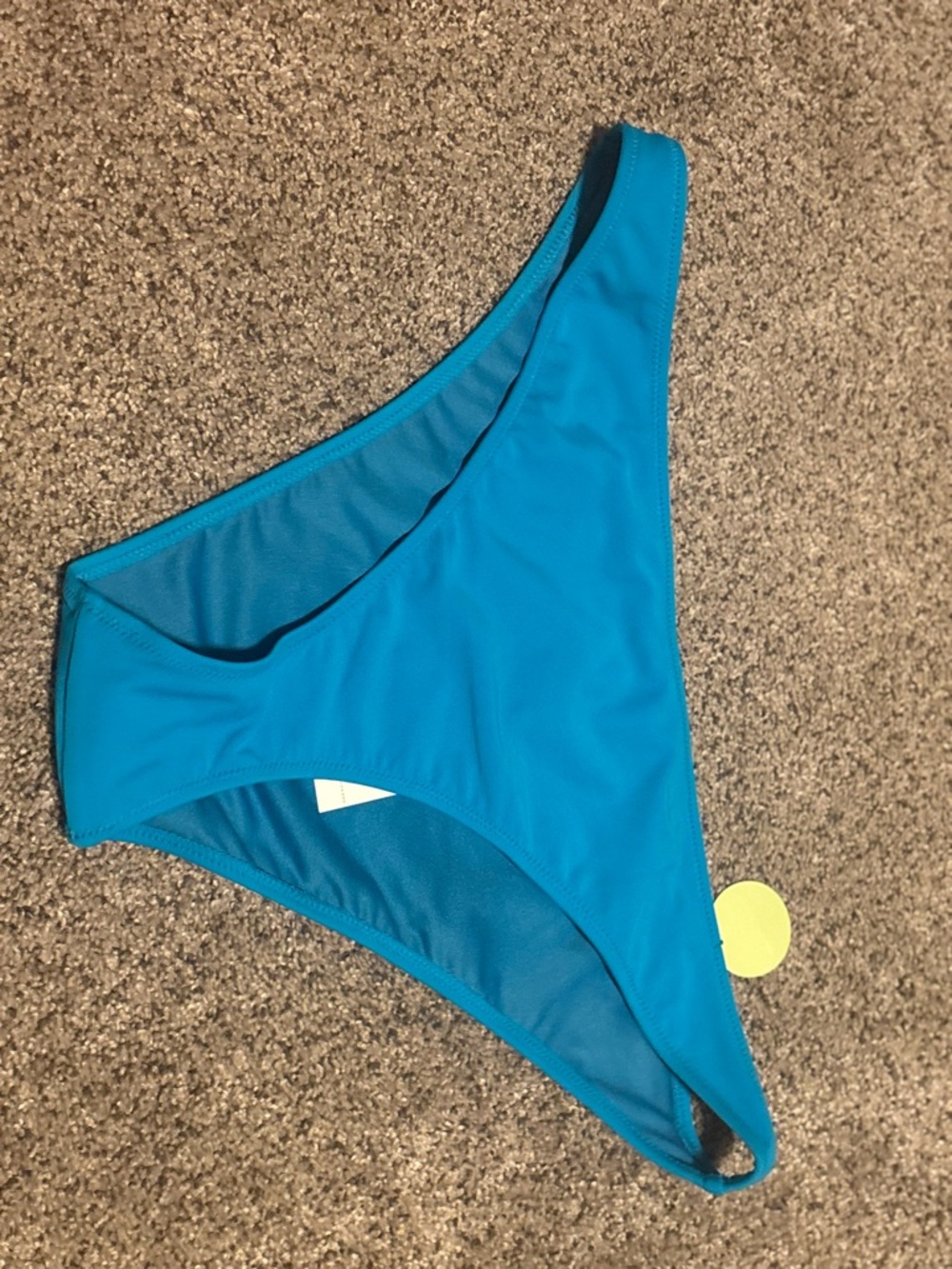 Forever 21 Teal-Blue High-Cut Bikini Bottom